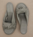 Bottega Veneta Cherry Knot leather mules