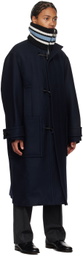 Solid Homme Navy Padded Coat