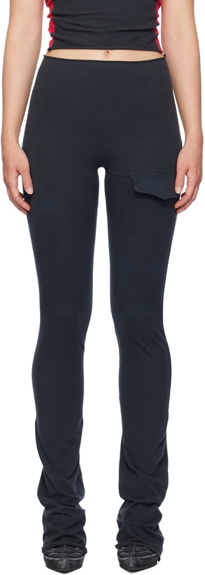 Photo: GREG ROSS SSENSE Exclusive Black Flap Pocket Leggings