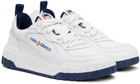 Casablanca White & Navy 'The Court' Sneakers
