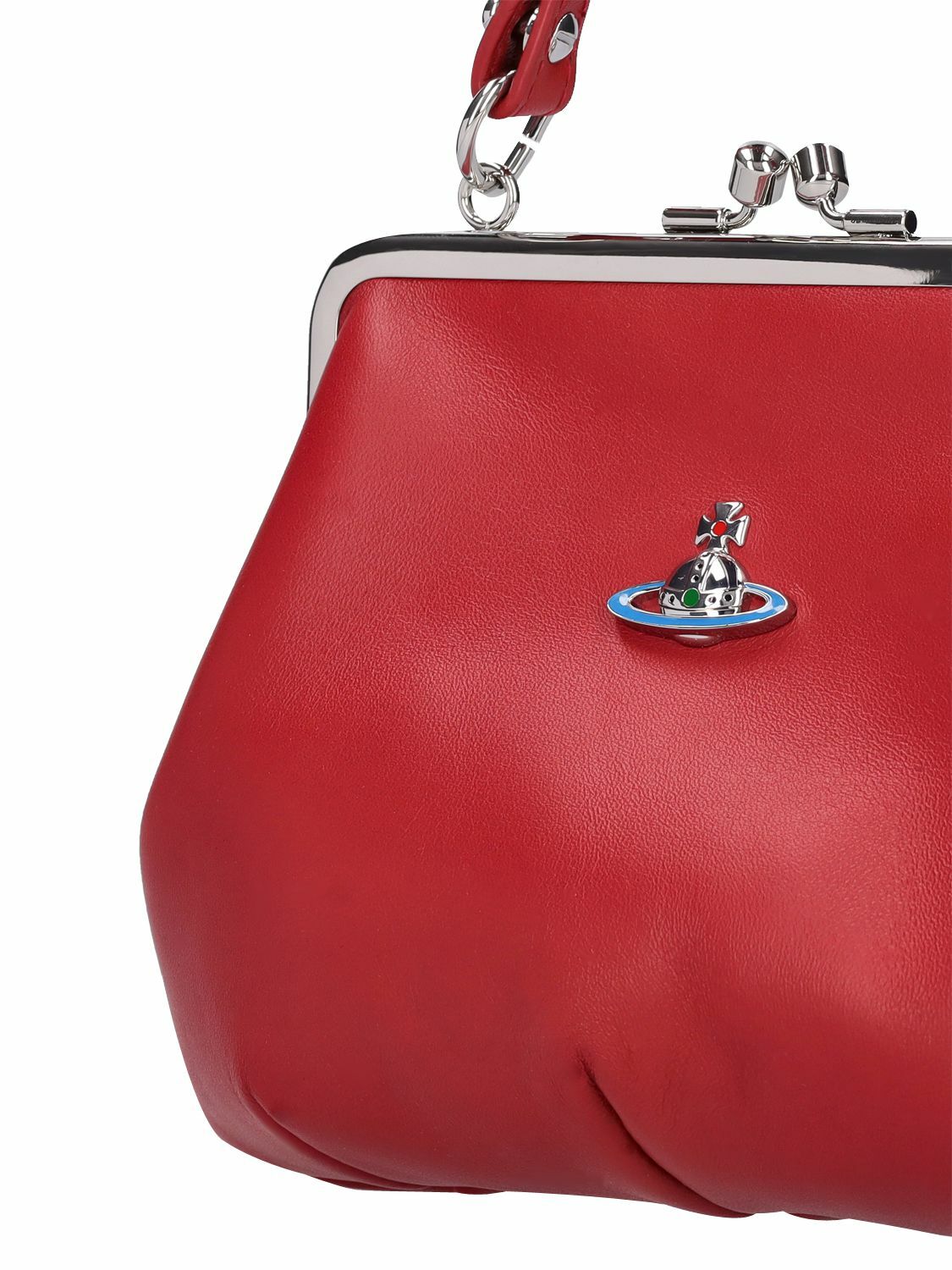 VIVIENNE WESTWOOD Granny Frame Napa Leather Bag Vivienne VIVIENNE WESTWOOD Granny Frame Napa Leather Bag Vivienne
