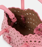 Alaïa Mina 16 Vienne Wave leather tote bag
