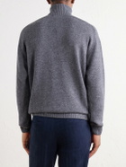 Boglioli - Virgin Wool and Cashmere-Blend Rollneck Sweater - Gray