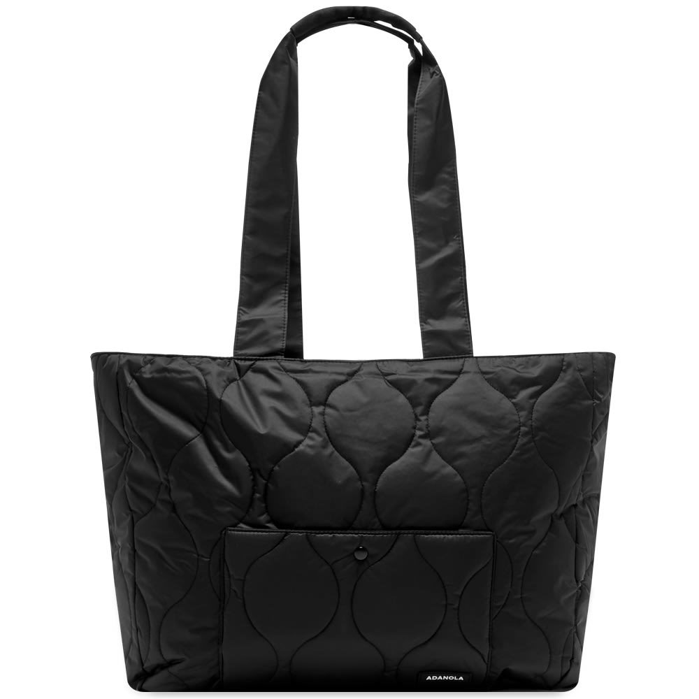 ADANOLA Circular Quilted Nylon Bag Adanola