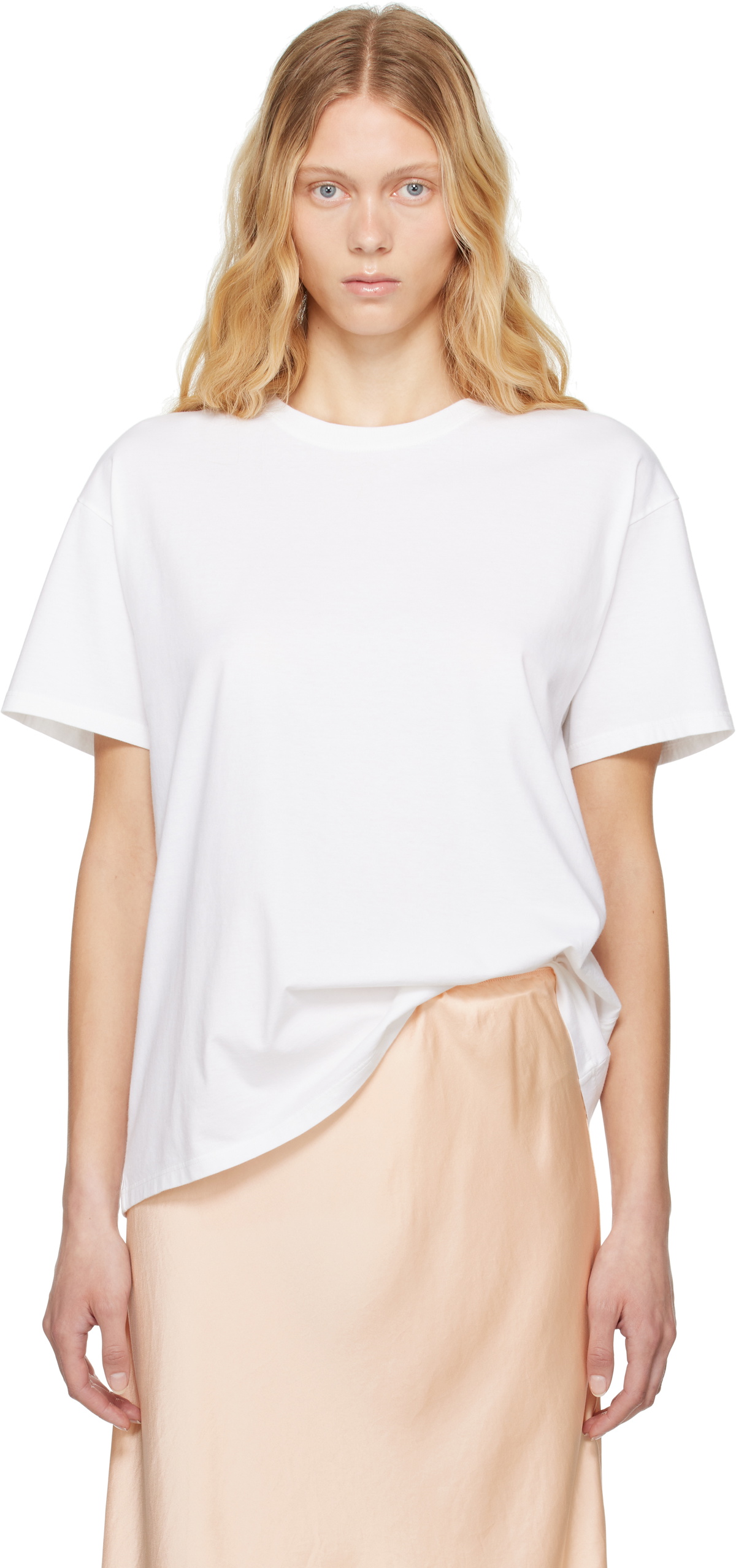 The Row White Nadina T-shirt The Row