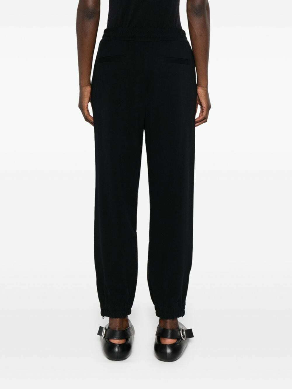 Brunello Cucinelli Black Cotton Joggers (Workout Pants)
