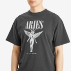 Aries Men's Destroyed Nirvana T-Shirt in Black