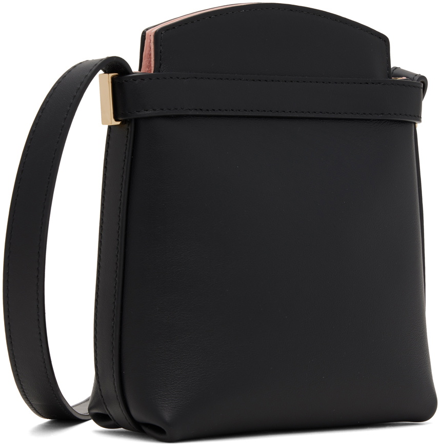 Ferragamo Black Hug Two-tone Smartphone Bag