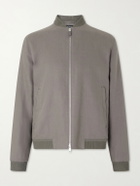 Zegna - Oasi Linen Bomber Jacket - Gray