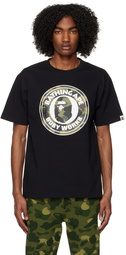 BAPE Black 1st Camo 'Busy Works' T-Shirt