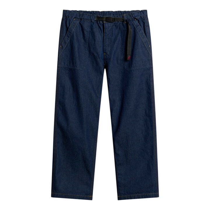Photo: Gramicci Men's Fatigue Denim Pant in Rinsed Indigo