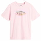 Casablanca Men's Glass Logo Classic T-Shirt in Pink