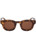 Thierry Lasry Darksidy Sunglasses in Tortoise/Brown
