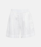 Asceno - Zurich wide-leg linen shorts