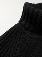 Belstaff - Marine Wool Rollneck Sweater - Black