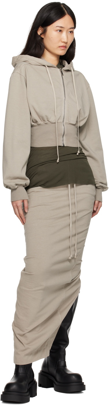 Rick Owens DRKSHDW Off-White Porterville Tatlin Zipped Hoodie