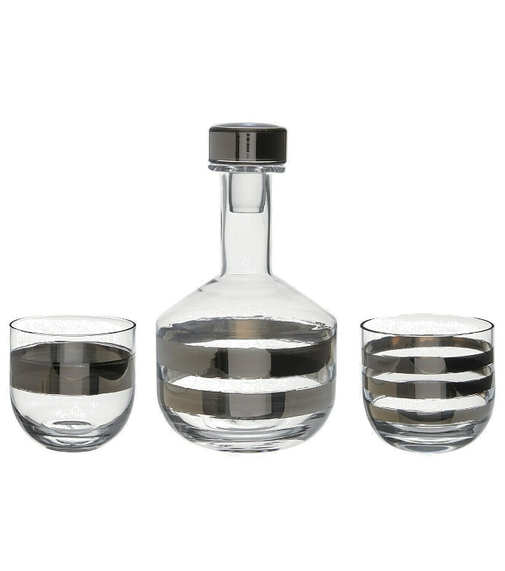 Photo: Tom Dixon - Tank whiskey glasses and decanter set