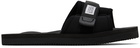 Suicoke Black Padri Sandals