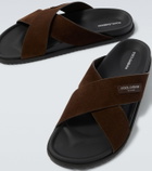 Dolce&Gabbana Suede slides