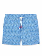Orlebar Brown - Mid-Length Printed Recycled Swim Shorts - Blue
