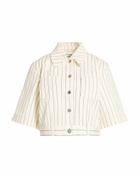 Baum Und Pferdgarten Womens Denim outerwear Ivory