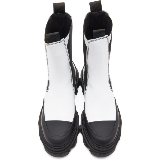 Ganni on sale boots white