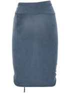 JACQUEMUS - Le Jupe Espelho Court Cupro Mini Skirt