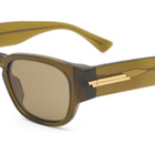 Bottega Veneta Eyewear Men's Bottega Veneta BV1460S Sunglasses in Brown 