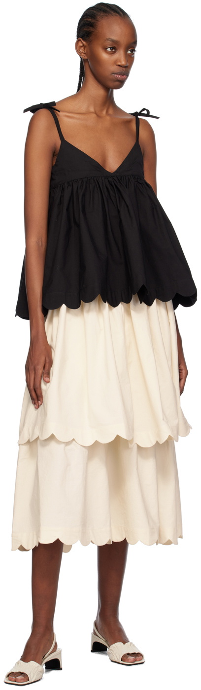 Le Petit Trou Black Carmen Camisole