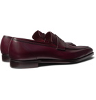 George Cleverley - George Leather Penny Loafers - Burgundy
