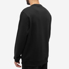 Burberry Men's Tyrall Embroidered Logo Crew Sweat in Black