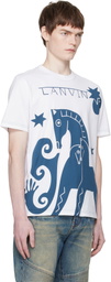 Lanvin White Lunar Year Print T-shirt