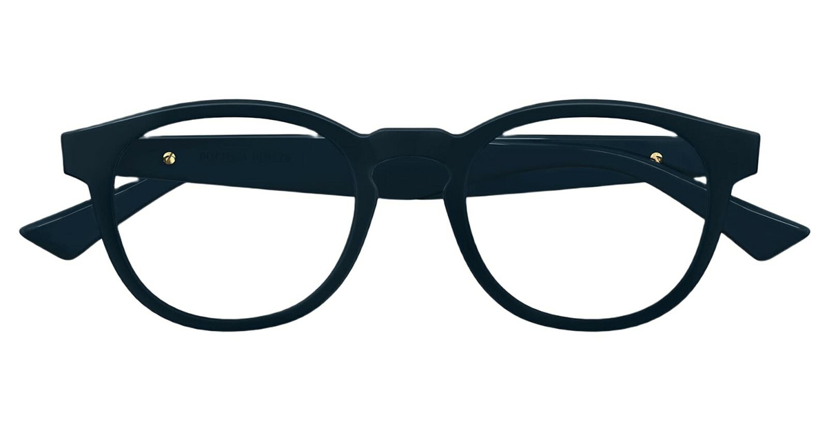 Bottega Veneta Eyewear Bv1339ok-004 - Blue Rx / Asian Fit Glasses