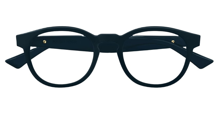 Photo: Bottega Veneta Eyewear Bv1339ok-004 - Blue Rx / Asian Fit Glasses