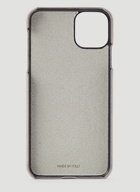 Thom Browne - Leather IPhone 11 Pro Case in Grey