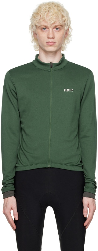 Photo: PEdALED Green Essential Sweatshirt