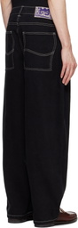 Dime Black Classic Baggy Jeans