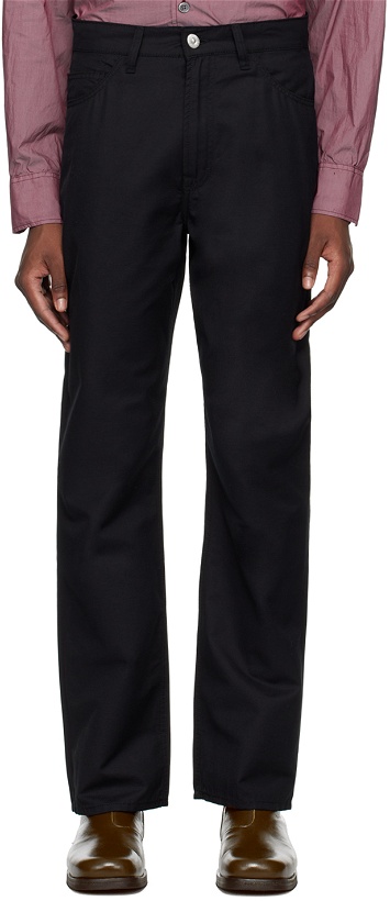 Photo: OUR LEGACY Black Formal Cut Trousers