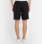 Folk - Textured-Cotton Drawstring Shorts - Men - Black