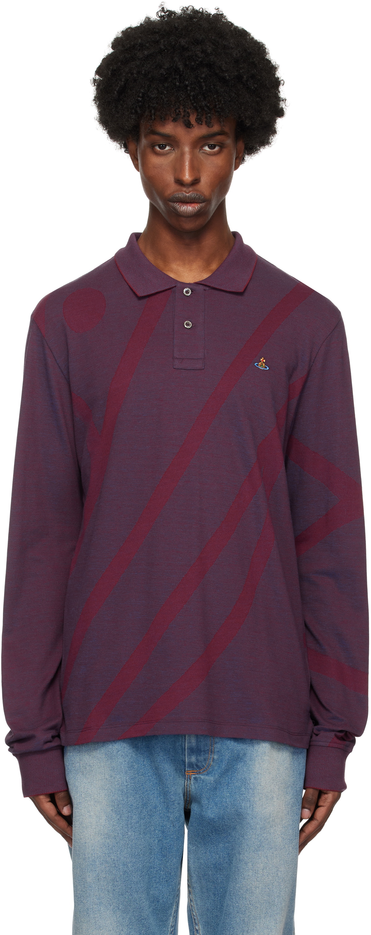 Vivienne Westwood - Woman - Purple - POLO SHIRT main image 0