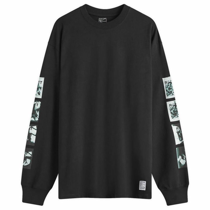 Photo: RASSVET Men's Flower L/S T-Shirt in Black