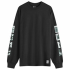 RASSVET Men's Flower L/S T-Shirt in Black
