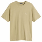Dime Men's Classic Small Logo T-Shirt in Military Olive