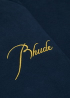 Rhude Classique Cotton Sweatpants Navy