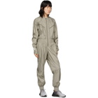 adidas by Stella McCartney Taupe Boiler Jumpsuit