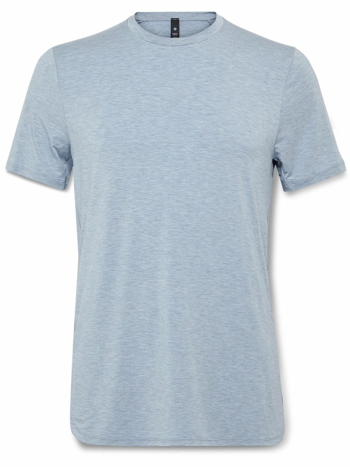 Lululemon - Balancer Stretch-LENZING™ Modal and Silk-Blend T-Shirt - Blue  Lululemon