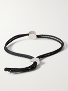 ALICE MADE THIS - Dot Rhodium-Plated and Cord Bracelet