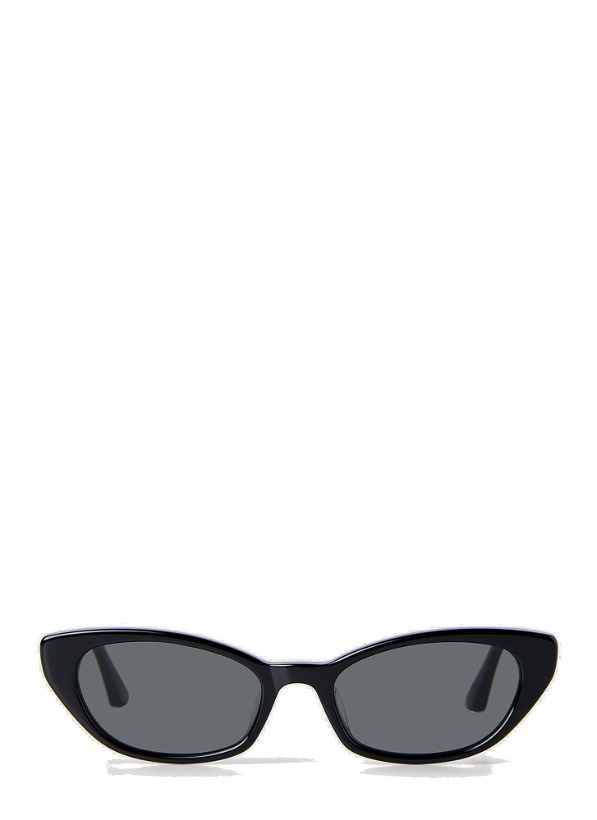 Photo: Pesh Cat Eye Sunglasses in Black
