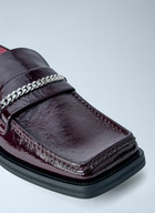 Martine Rose Fold Back Square Toe Loafers