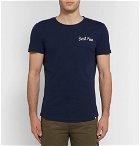 Orlebar Brown - Best Man Printed Cotton-Jersey T-Shirt - Men - Navy